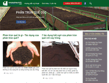 Tablet Screenshot of nongnghiepdothi.com